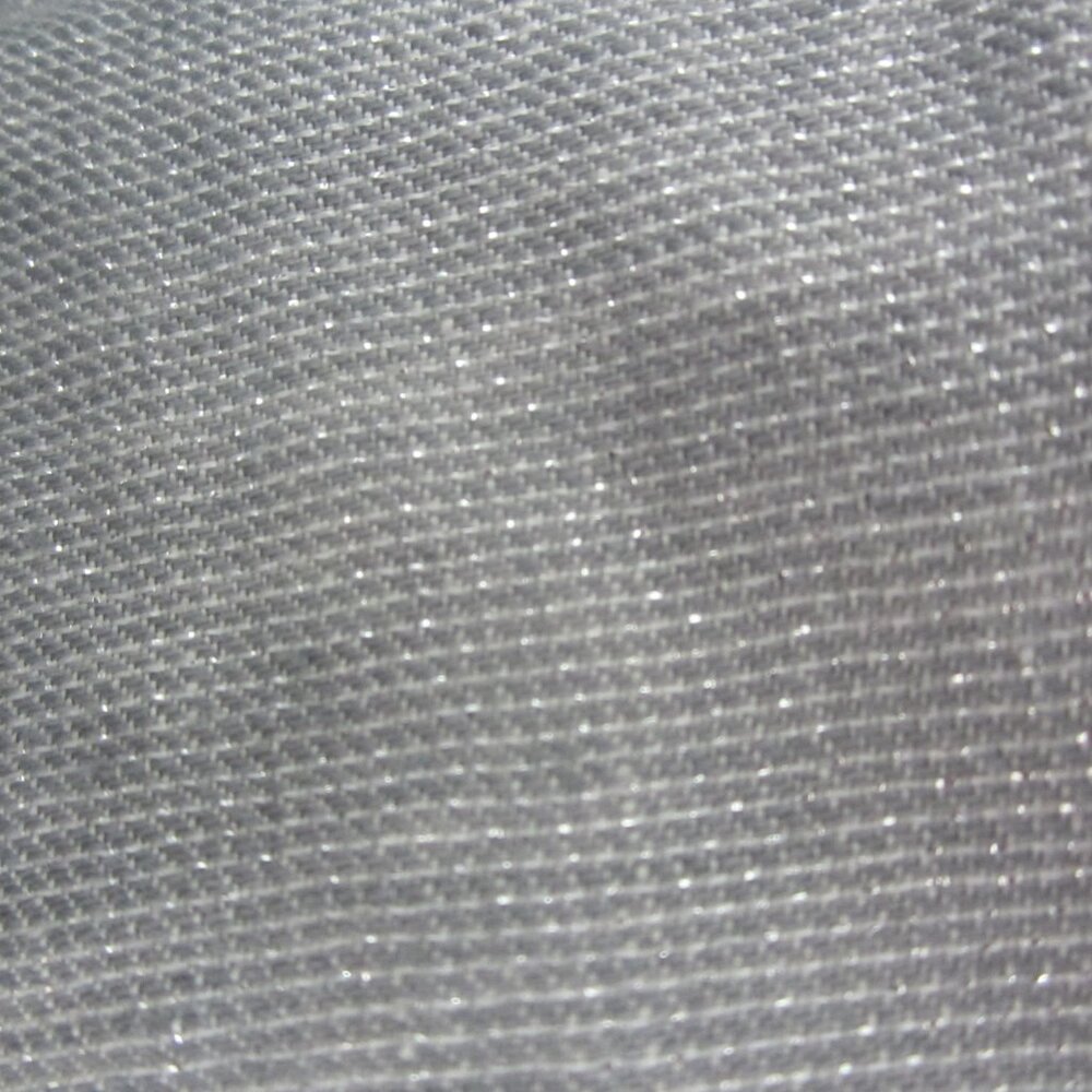 J Jill Womens Plus 22 Gray Silver Linen Metallic Panel Midi Flare Skirt Classic - Picture 9 of 13